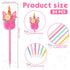 Cholemy 24 Pieces Unicorn Party Favor Pens Bulk Unicorn Fluffy Fuzzy Pens Rainbow Unicorn Pom Pom Pen Unicorn Plush Ballpoint Pens for Classroom School Office Unicorn Party Favors