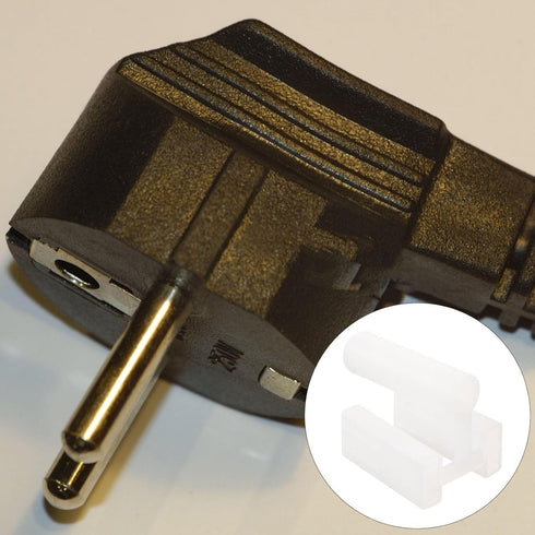 DOITOOL 100pcs 3 Prong Plug Cover, Plastic Socket Covers for Electrical Outlets, Easy Install Safety Caps