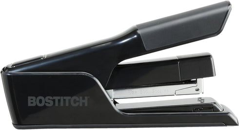 Bostitch Office EZ Squeeze Flat Clinch Desktop Stapler, 40 Sheet Capacity, Reduced Effort, Black (B9040)
