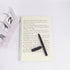Fengtaiyuan 038P18x6 Black Gel Ink Rollerball Pens, Ultra Fine 0.38mm, 6-Piece Box, Comfortable Non-Slip Grip