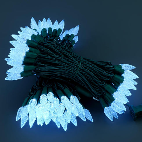 SWEET SHINE 140 Pack 2 70 Count 36 C6 Cool White Strawberry One-Piece LED Christmas Lights, of Strands ft, High