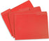 Blue Summit Supplies 200 Red File Folders, Letter Size, 1/3 Cut Tab for Easy File Storage