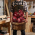 FodPand 8 Onions in Basket Tool Apron with Pockets Adjustable Cross-Back Welding Woodworking Vest Blacksmith Carpenter