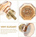 Set, Crystal Drawer Knob and Glass Cabinet Handle Decorative Furniture Pulls for Dresser, Bedside Cabinet, and Kitchen