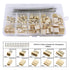 GeeBat 300pcs 2.54mm KF2510 Connector Kit with Female Pin Headers, 2/3/4/5/6 Pin Housing Connector
