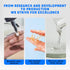 Plastic Glue, 1.76oz Clear Epoxy, All Purpose Repair Glue for Metal, Wood, Glass, and Most Plastics