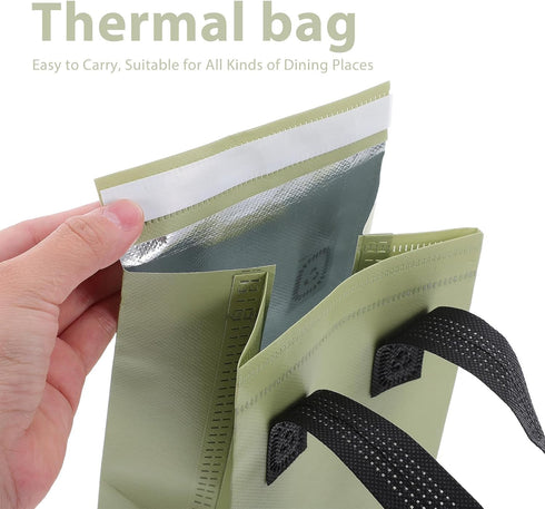 50pcs Cabilock Portable Drink Holder Reusable Coffee Cup Carrier Tote Bag Drink Holder Organizer For Cold Hot Beverages