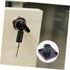 2pcs Angoily Office Cabinet Lock Zinc Alloy Drawer Lock Keys for File Cabinets Bedside Tables and Cupboards Easy