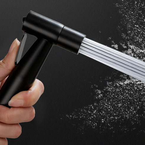 QFZFQOLSS Handheld Bidet Sprayer Black Bathroom Diaper Sprayer Cloth Diaper Sprayer for Toilet Toilet Shower Head Black