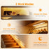 Dimmable 3 Closet 5 Pack Under Cabinet Rechargeable Lighting: Color Temperature Motion Sensor Lights Indoor - Battery