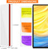 FaitAtten 2-Pack Frameless Monitor Sticky Note Boards - Screen Memo Board for Edgeless Monitors, Decorative Computer