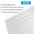 Tellyouwin 4PCS 8"x8"x1/32 0.8mm 430 Stainless Steel Metal Plates for Magnetic Mount Board Wall,Tickness Stainless