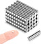 Tiny Magnets - 200pcs 3mm x 2mm Round Magnets for Crafts, Miniatures & Models with Storage Case