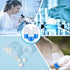 Tatuo 12 Pcs 1oz Pill Bottle Sample Bottles, Polypropylene Wide Mouth Reagent Bottle with Screw Caps for Liquids,