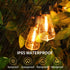 25FT, 13 Bulbs, IP65 ZOTOYI Outdoor String Lights Patio Light for Outside with Shatterproof LED Waterproof Connectable