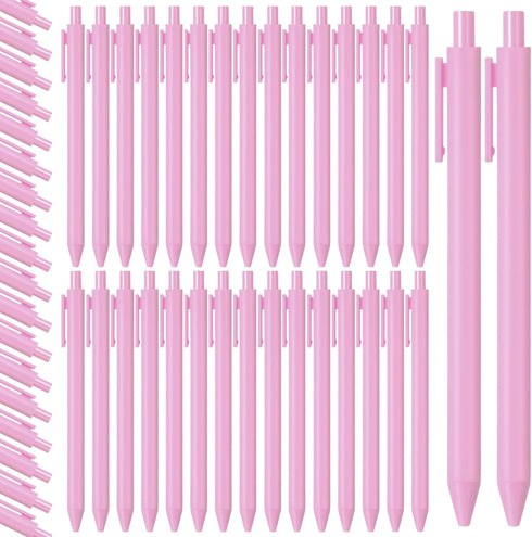 Fulmoon 50 Pcs Cute Ballpoint Pens Bulk, Medium Point 1.0 mm, Comfortable Writing for Teacher Student Bridal Shower