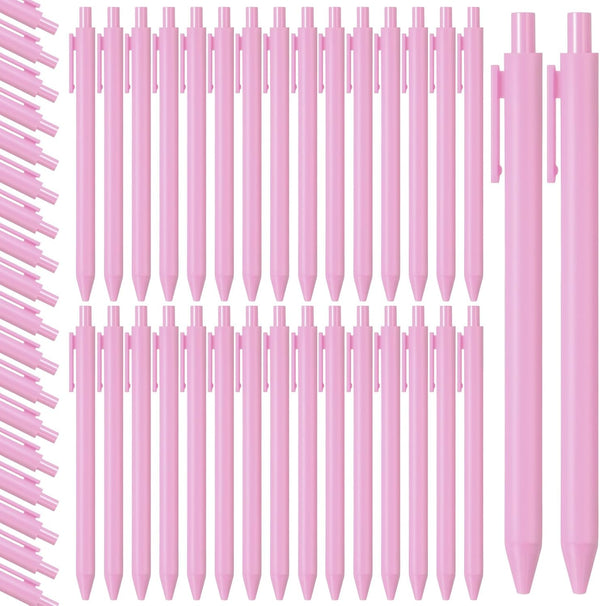 Fulmoon 50 Pcs Cute Ballpoint Pens Bulk, Medium Point 1.0 mm, Comfortable Writing for Teacher Student Bridal Shower