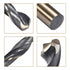 uxcell Twist Drill Bit Set, 3mm 4mm HSS, Titanium Nitride Coated, 10pcs Drilling Tool for Stainless Steel