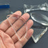 6 Pcs Acrylic Glass Light Prism Optical Lens Triangular Semicircular Rectangular Concave Convex Mirror Len Physics