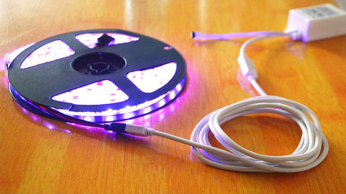 TronicsPros 2pcs 1m 3.3ft 4 4-Pin 5050 3528 2835 RGB LED Strip Extension Cable Pin LED Tape Extension Cord LED Ribbon