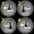 Patelai 3 Pieces Smoking Gun Cup Covers, Infuser Lids for Cocktail Drinks, Smoking Gun Accessories for Wine Cups