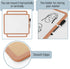Mr. Pen Dry Erase Board, 14” x 11” with Black Marker - Sandstone Frame Small White Board for Kids and Students