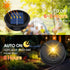 Daknswte 4 Pack 3.23 Inch, 2.83 Inch), Solar Light Replacement Top, Solar Panel for Outdoor Lights (Top Bottom