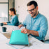 UCGOU 25 Pack 7.25x12 Inch Teal Bubble Mailers, Usable Size 7.25x11, Self Seal Waterproof Opaque Packaging Bags for