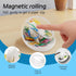 Paper Clip Holder with 100pcs Clips, Magnetic Dispenser Stand for Desk, Unique Non-slip Design