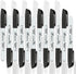 Permanent Markers, 80 Count Black Fine Point, Waterproof & Smear Proof Markers, Quick Drying Office Supplies for Home