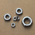 QuarkMRO 304 M4 M64 (M50-1.5, 22.5mm, 1pcs) Stainless Steel Fine Thread Thin Jam Hex Nut Right Hand Select Size - m: