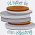 CafePress Coin Collecting Non-Slip Gaming Mousepad