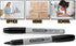 50 Pack, WOSWEL Permanent Markers Bulk, Black Permanent Marker Pens, Fine Tip, Waterproof, Quick Drying, Smooth