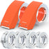 Swihauk Heavy Duty Packing Tape with Dispenser, 1.88 in x 66.6 YDs, Strong & Durable Shipping Tape, 6 Roll + 2 Dispenser