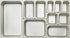 Winco 4-Inch Stainless Steel Anti-Jam 1/3 Size Pan