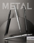 Nicpro 4 Pack Metal Mechanical Pencil Set 0.5 mm & 0.7mm with Case, Artist Pencil MP1000 with Lead Refill and Erasers