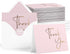 VNS Creations Gold Foil Thank You Cards With Envelopes Bulk Set &