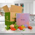 Samsill Recipe Binder Kit, Full Page 8.5 x 11, 1 Inch D-Ring, Gradient Design
