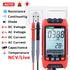 Digital Multimeter, 9999 Counts TRMS Auto-Ranging Voltmeter, Measures AC/DC Amp Ohm Voltage Meter Capacitance Frequency