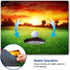 Mouse Pad, Ball in Hole Golf Rectangle Custom Designs, Waterproof Anti-Slip Rubber Mousepad for Office Accessories Desk