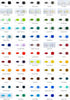 Satori Artisan Hardware (118 2PC Lentil Glass Cabinet Knob - Colormax Collection Colors) Rounded Square Bronze Glass