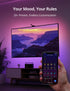 55-70 inch 12.48ft Ailofy Smart LED Backlight with Camera for Screens, LED Strip Lights Sync to Screen & Music, Color