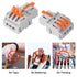 AITRIP 10PCS Block(1 3 Lever Wire ConnectorsLever Wire Connectors, Quick Wiring Cable Connector Push-in Conductor