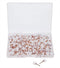 Tupalizy 100PCS Decorative Push Pins - Transparent Plastic Head and Rose Gold Steel Point Thumb Tacks for DIY Craft
