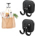 Large Swivel Magnetic Hooks Heavy Duty for Hanging with 360 Rotation, Non-Scratch