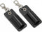 OUGOTHZ 2Pcs Lanyard Pen Holder, Portable Badge Pen Holder Keychain, Leather Anti-lost Pen