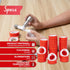 XFasten Teflon Tape 1/2 Inch x 394 Inches 30-Pack 19,700” Total White Plumbers Tape Teflon Tape Plumbing Tape for Leaks, Water Pipe Tape Teflon Tape for Garden Hose Tape for Leaking Hose PTFE Tape