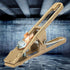 260/300/500A Brass A Shape Ground Clip Clamp, Welding Earth Clamp for Machine Accessories