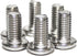 100 Pcs Button Head Socket Cap Bolts Screws M4-0.70 x 8mm, 18-8 Stainless Steel, Allen Hex Drive, by Fullerkreg