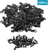 100PCS Picture Turn Button Fasteners Photo Frame Hardware, Black